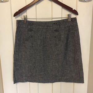 NWT Max Studio A-Line Denim Skirt